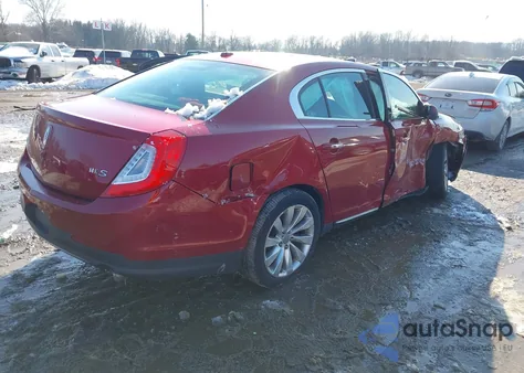 2013 Lincoln Mks из США, поврежденный, VIN 1LNHL9DK8DG618394